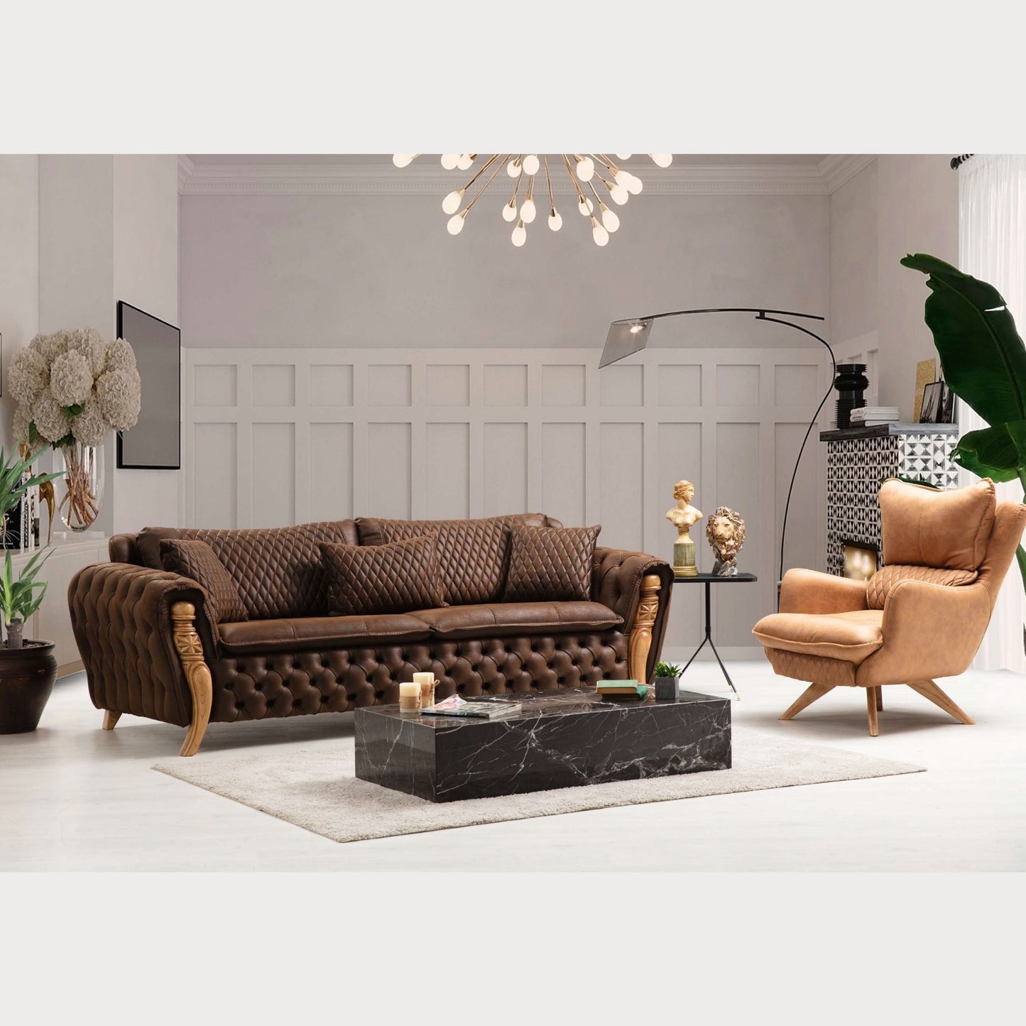 Chesterfield Accent Armchair