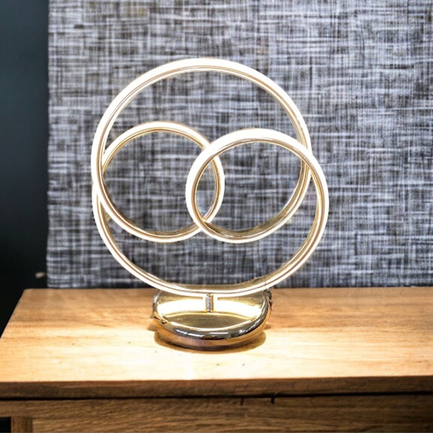 Radiant Rings LED Table Lamp