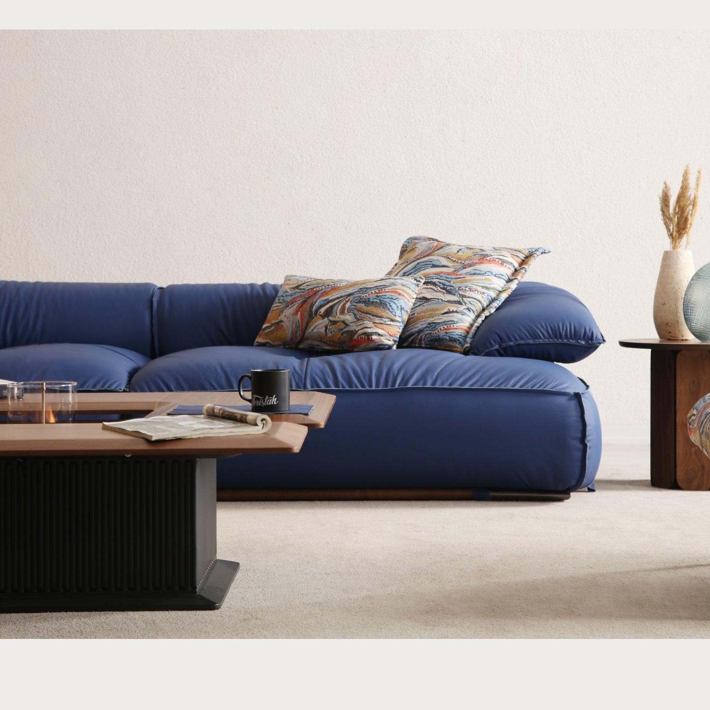 Cozy Velvet Sofa