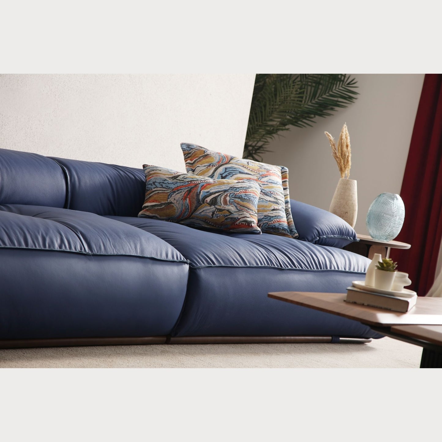 Cozy Velvet Sofa