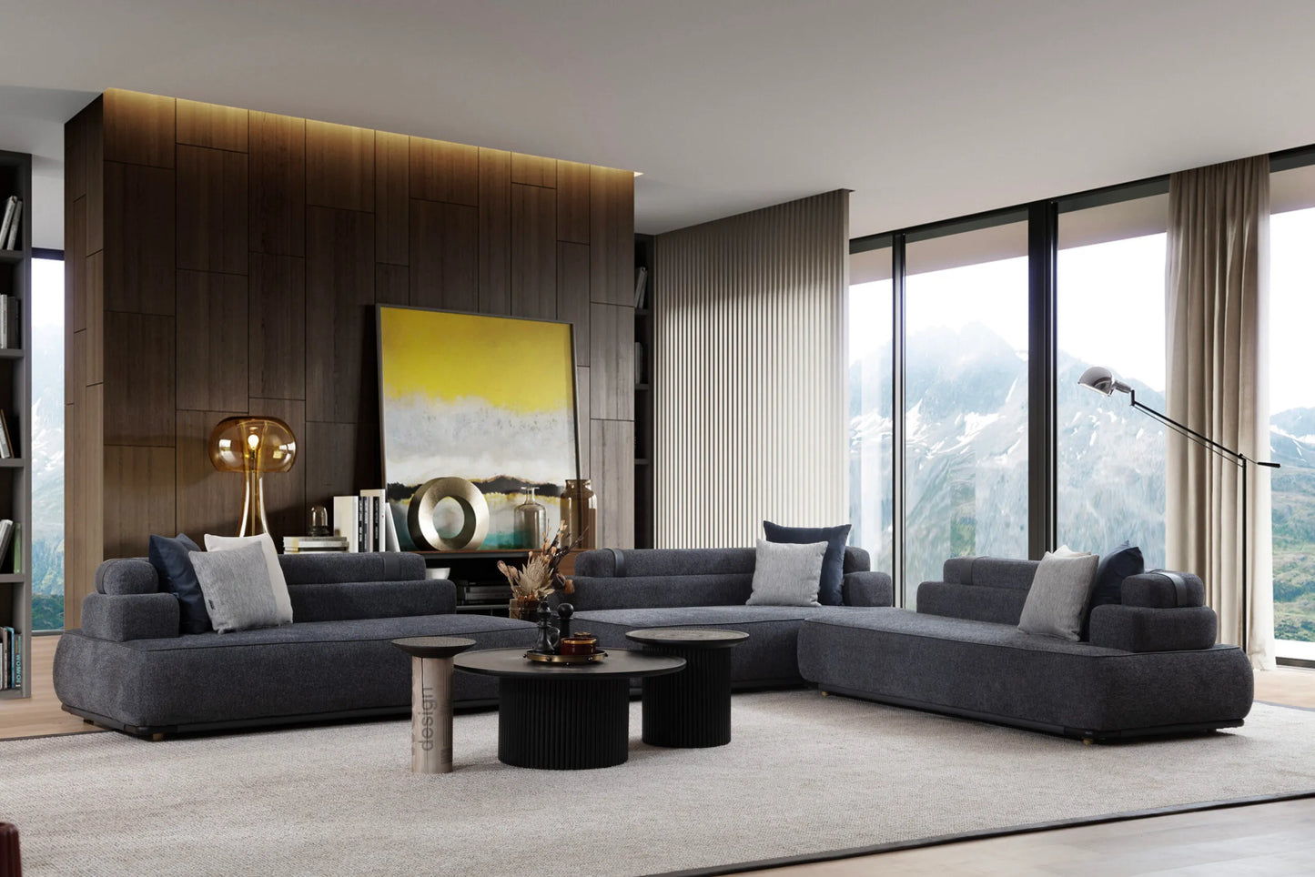 Coastline Serenity - Modular Sofa Set