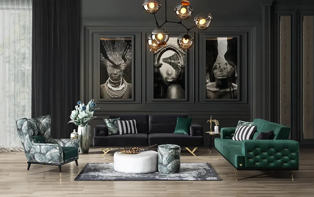 Harbour Lux 3 Seater Sofa Set