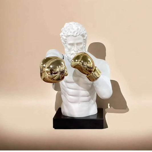 Boxing Zeus Statue