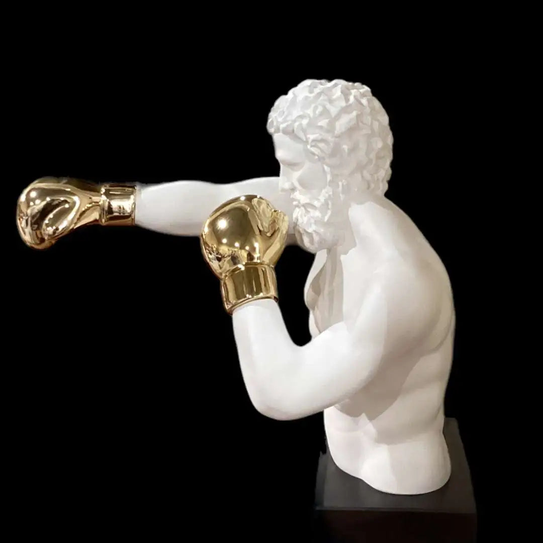 Boxing Zeus Statue