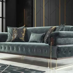 Mystique Velour - 3 Seater Sofa