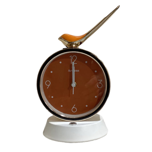 Graceful Songbird Table Clock