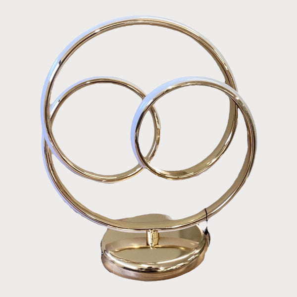 Radiant Rings LED Table Lamp