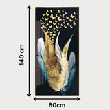Feather & Butterflies Wall Art