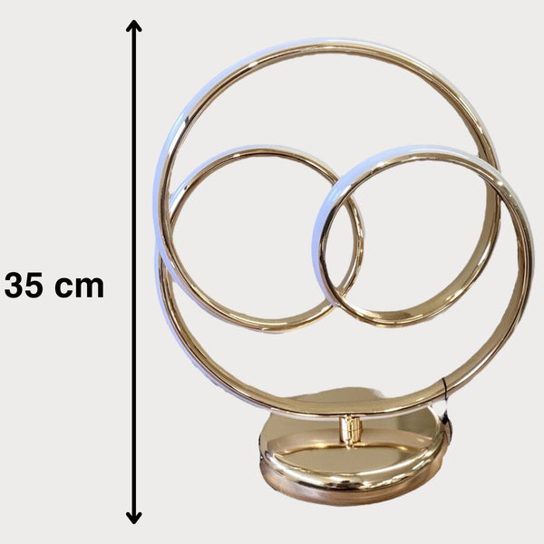 Radiant Rings LED Table Lamp