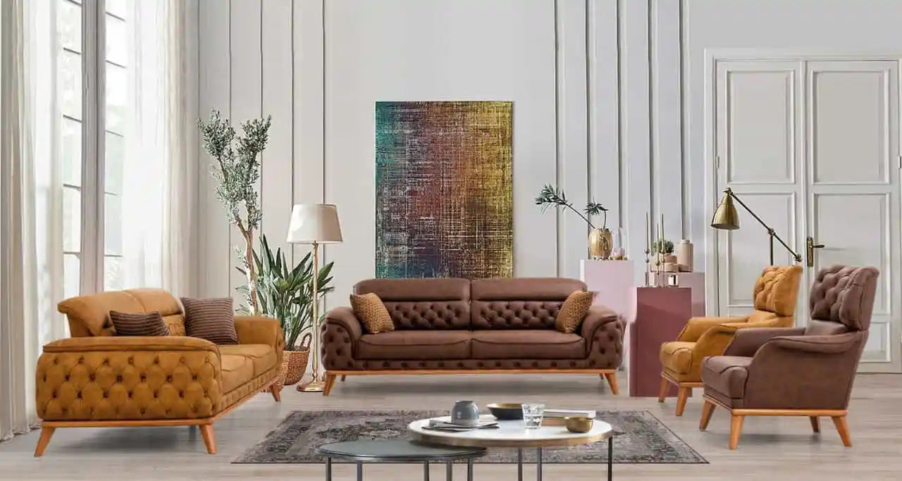 Autumn Hues - 3 Seater Sofa