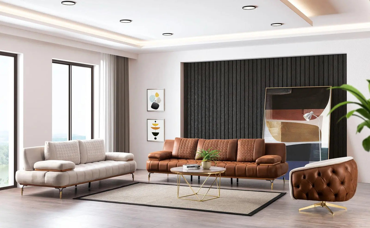 Cairns Chic - 3 Seater Sofa