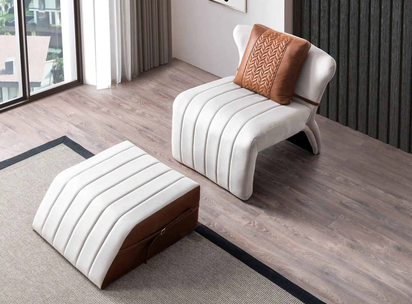 Cairns Chic -  Armchair with Footrest