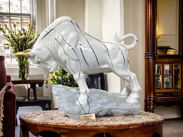 Majestic Bull Sculpture