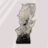 Crystal Flame Sculpture