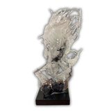 Crystal Flame Sculpture