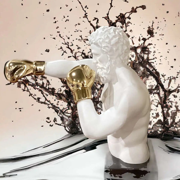 Boxing Zeus Statue