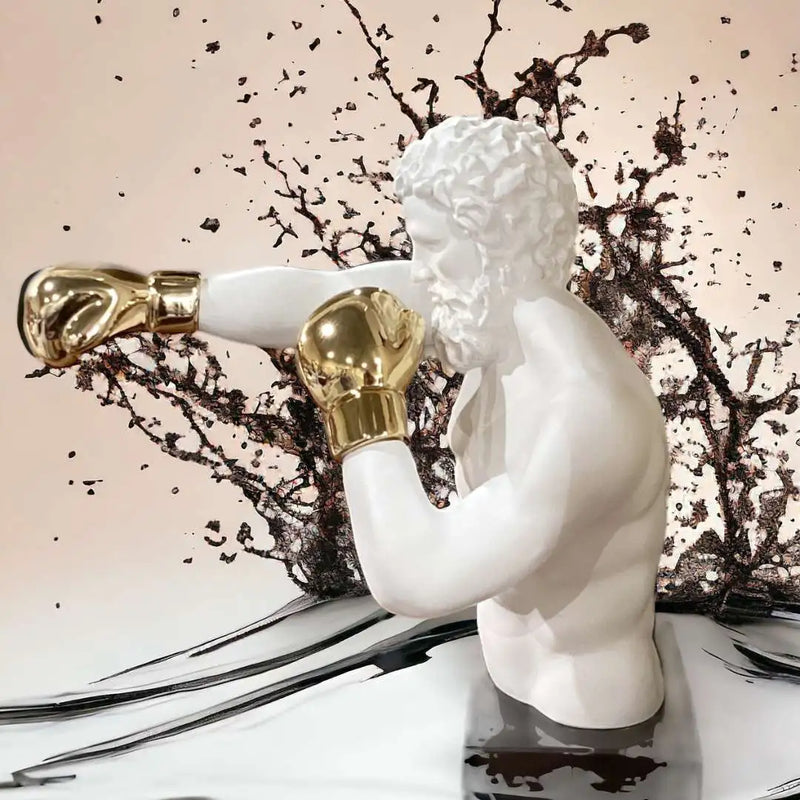 Boxing Zeus Statue
