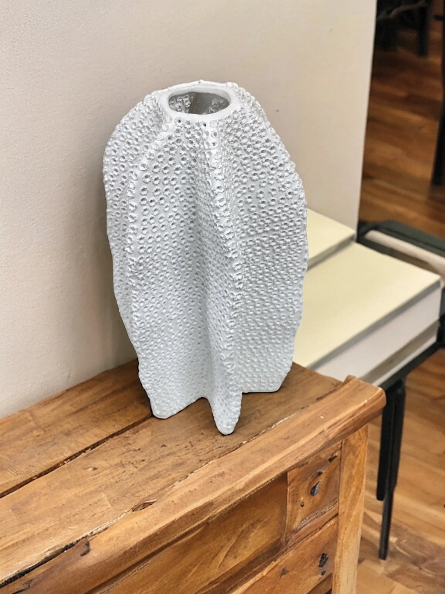 White Terracotta Pot