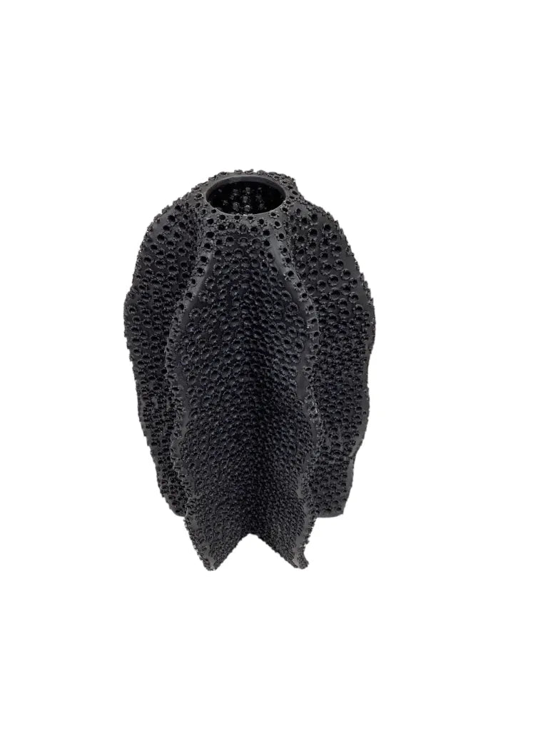 Black Terracotta Pot