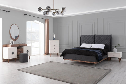 Madrid Gas Lift Storage Bedframe