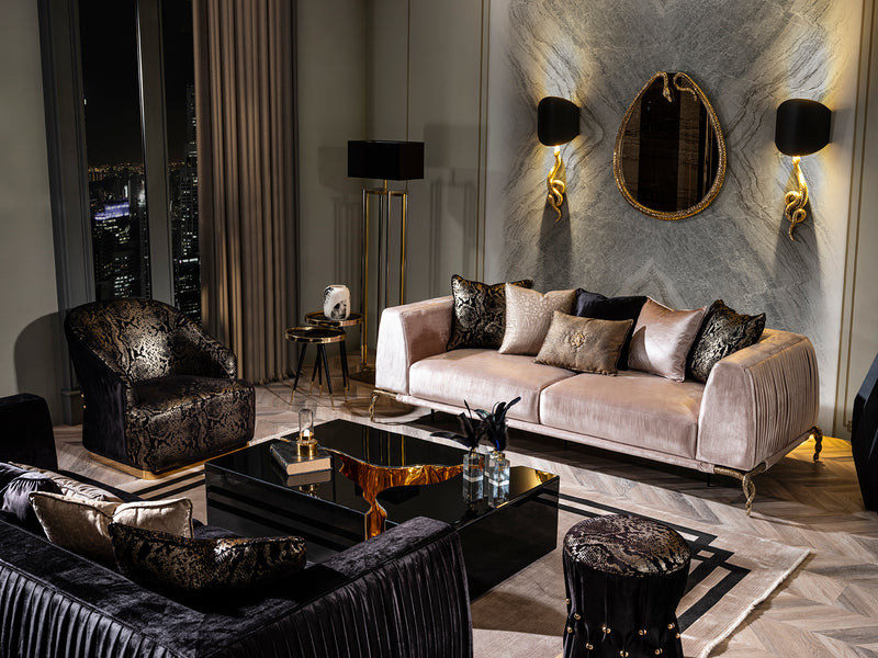 Metro Elegance - 3 Seater Sofa