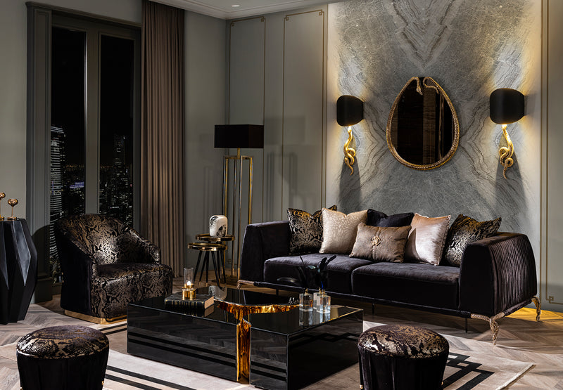 Metro Elegance - 3 Seater Sofa