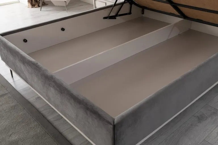 Milano Gas Lift Storage Bedframe