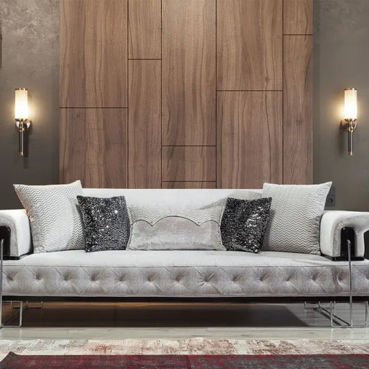 Mystique Velour - 3 Seater Sofa