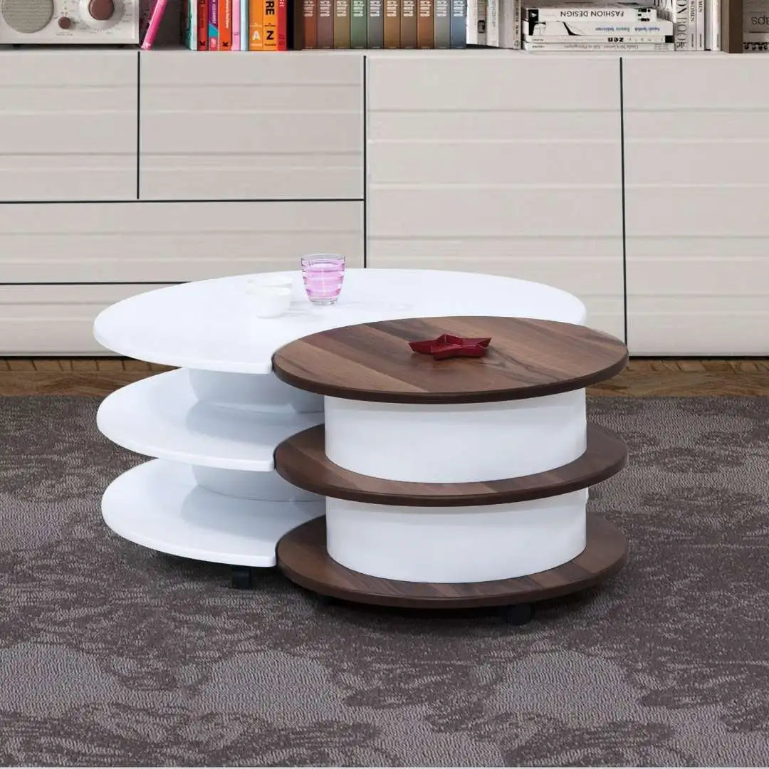 Orbiting Layers Coffee Table Set