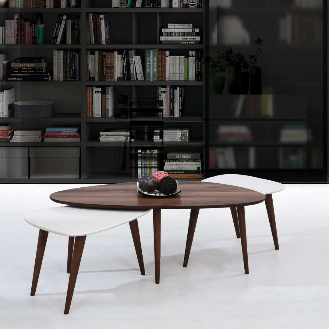 Retro Chic Coffee Table Set