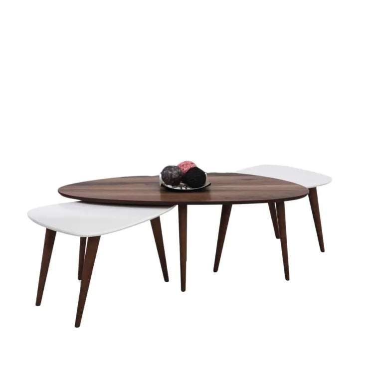 Retro Chic Coffee Table Set