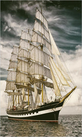 Sailing Majesty LED Wall Art