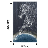 Starry Horse Galaxy LED Wall Art