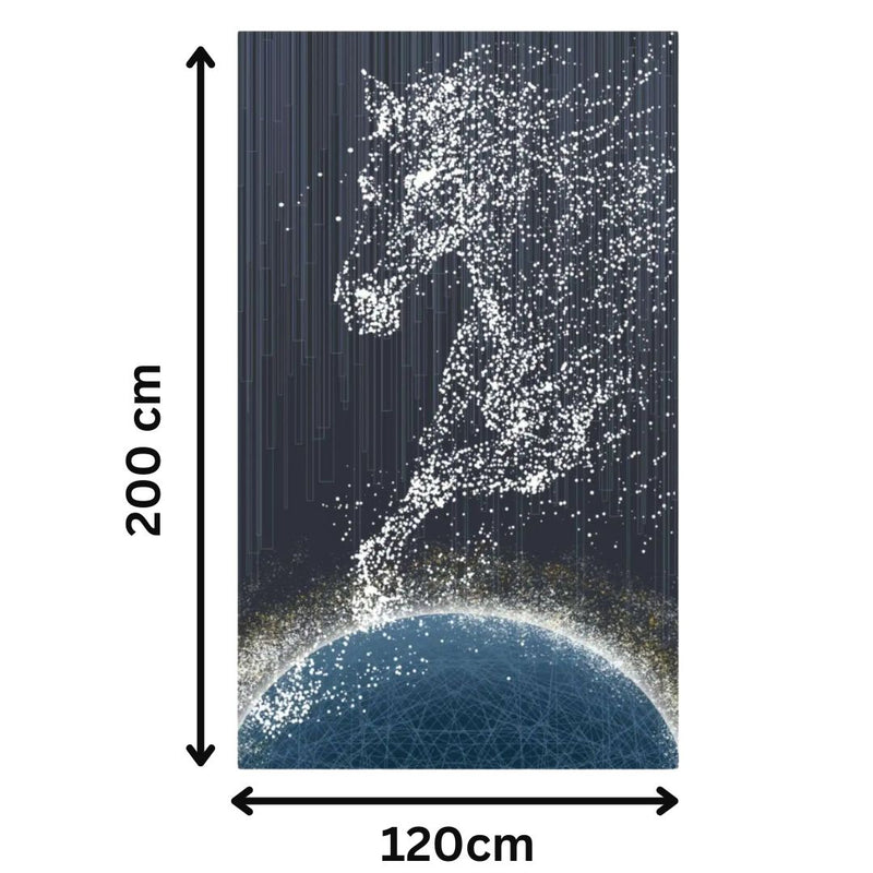 Starry Horse Galaxy LED Wall Art