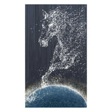Starry Horse Galaxy LED Wall Art