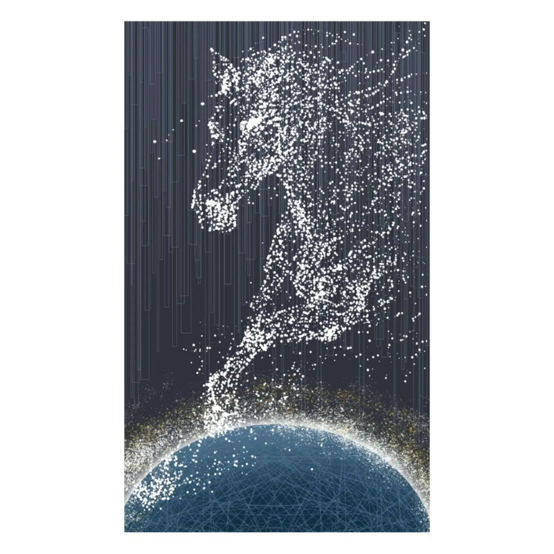 Starry Horse Galaxy LED Wall Art