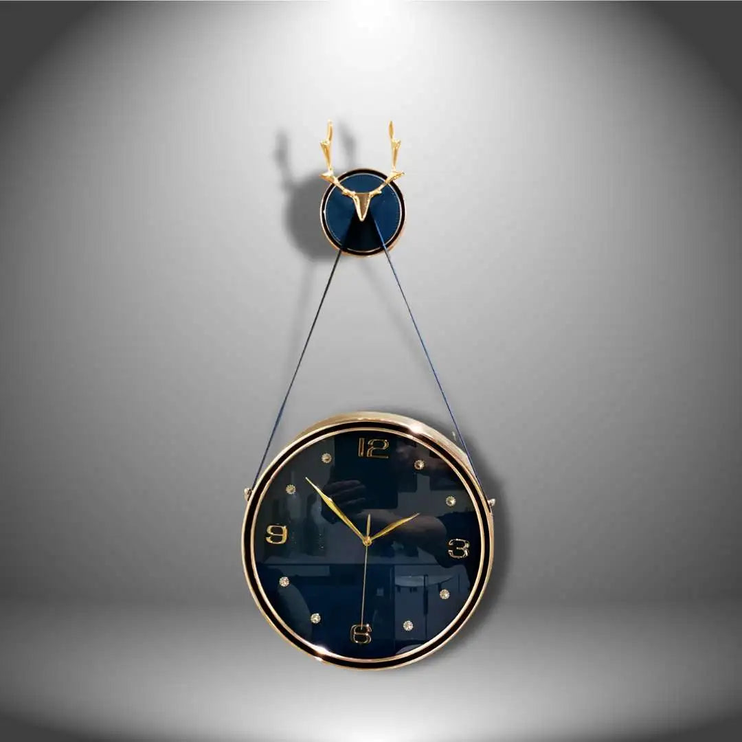 The Regal Antler Wall Clock