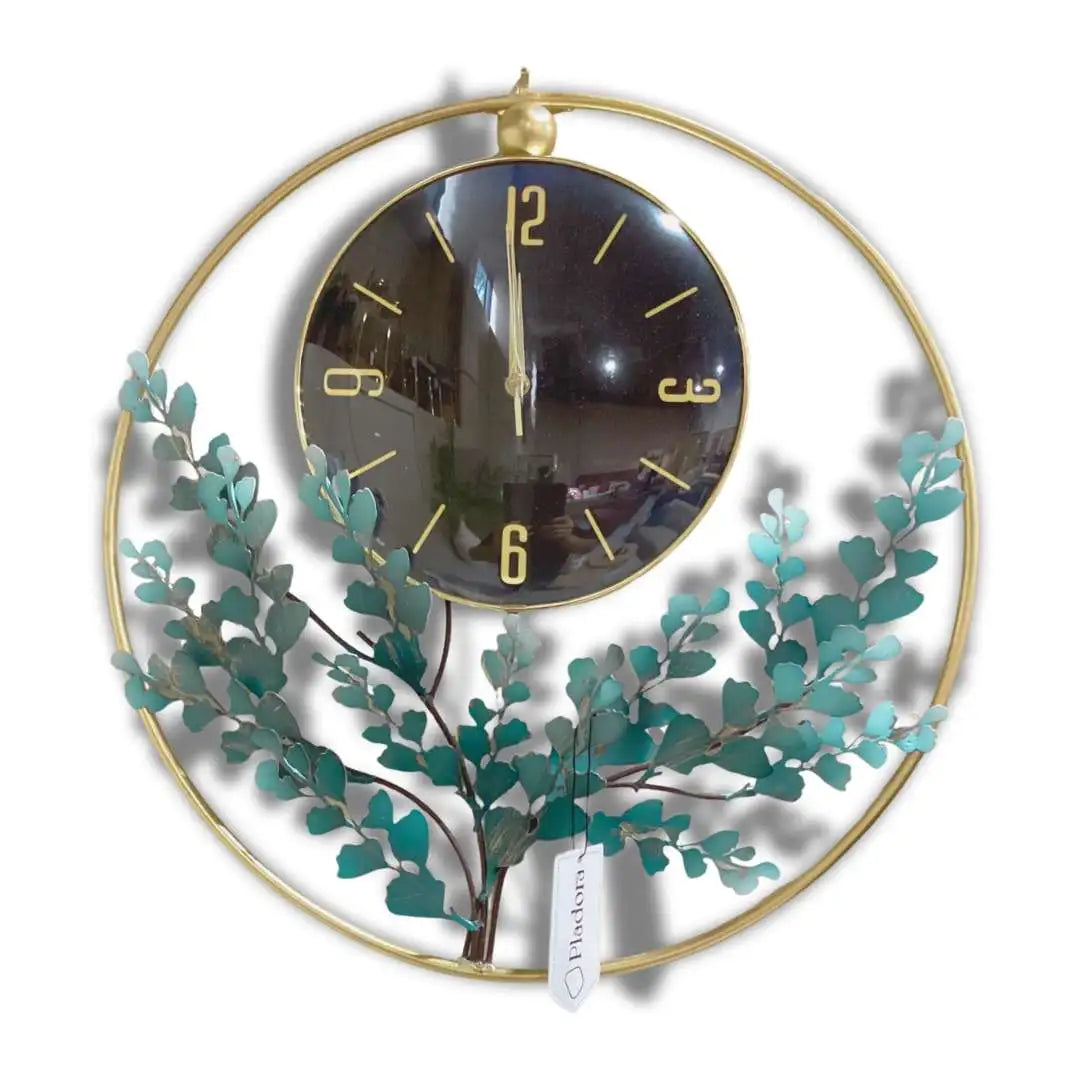 Botanical Charm Wall Clock