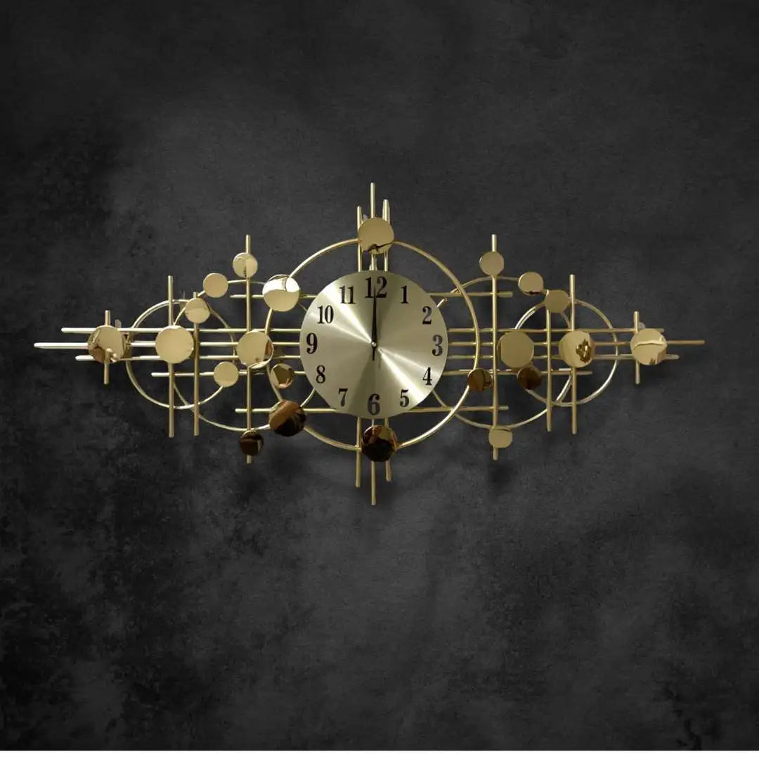 Modern Orbit Wall Clock