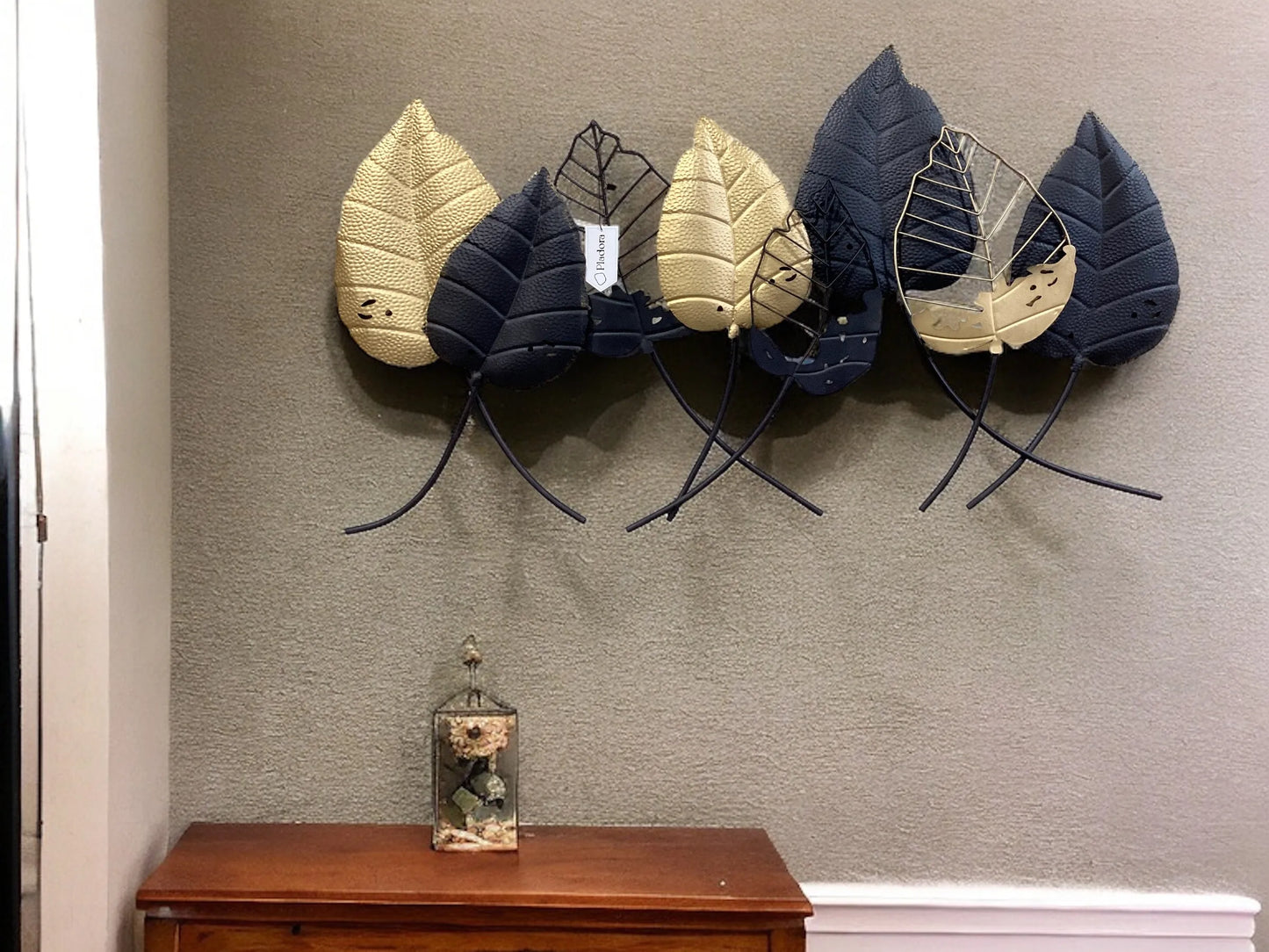 Golden Leaf Symphony Wall Décor
